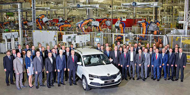 Skoda выпустила свой 20-миллионный автомобиль: это Karoq