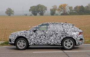 Закамулфированная Audi Q3 на дорожных испытаниях в Европе