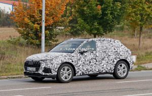 Дорожные испытания Audi Q3 второго поколения