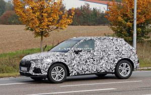 Второе поколение Audi Q3 на дорожных испытаниях