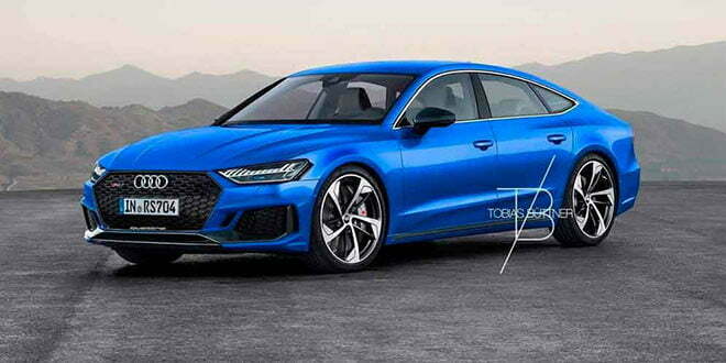 Рендер 2019 Audi RS7, неофициально
