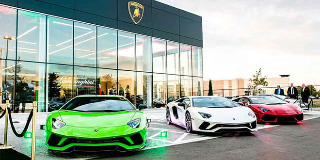 Lamborghini открыла новые шоу-румы в Северной Америке