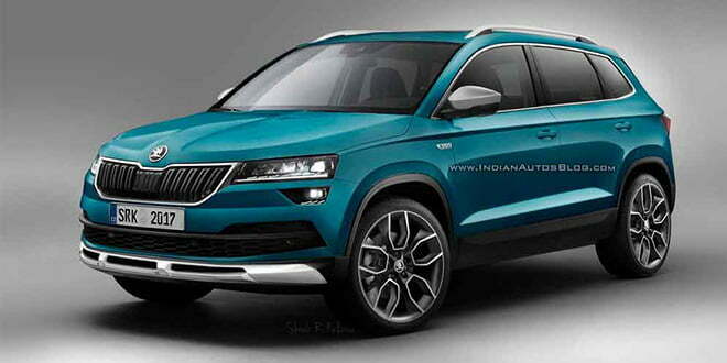 Рендеры на тему Skoda Karoq Scout и Sportline неофициально