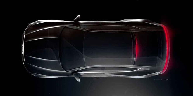 Последний скетч новой Audi A7 перед премьерой