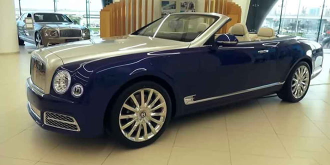 Большой кабриолет Bentley Grand Convertible официально | фото
