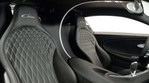 Фото салона Bugatti Chiron