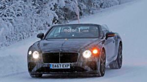 Дорожные тесты кабриолета Bentley Continental GTC 2019
