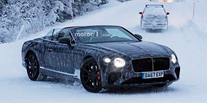 На тестах замечен новый Bentley Continental GTC | фото