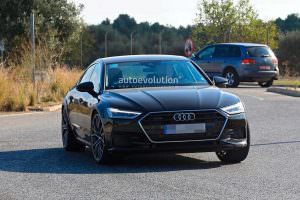 Шпионское фото Audi RS7 Sportback 2019