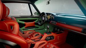 Фото салона Porsche 911 DLS от Singer