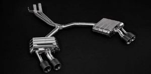 Облегченная выхлопная система Audi RS5 Coupe от Wheelsandmore