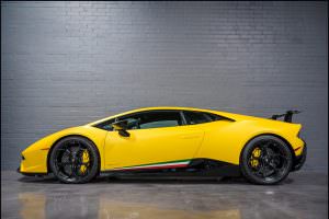 Жёлтая Lamborghini Huracan Performante от Underground Racing