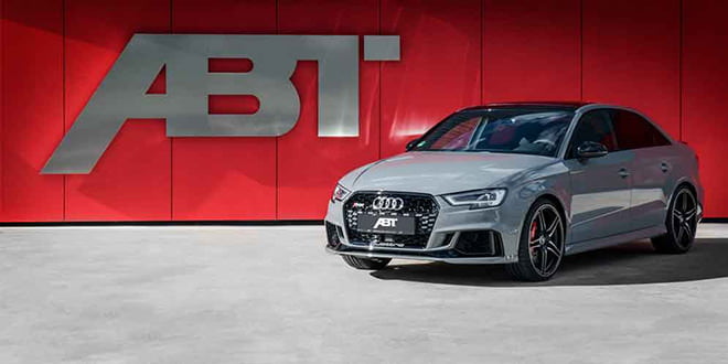 Седан и хэтчбек Audi RS3 получили новый тюнинг от ABT | фото