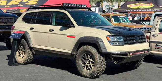 Volkswagen Atlas с внедорожной подготовкой от LGE CTS | фото
