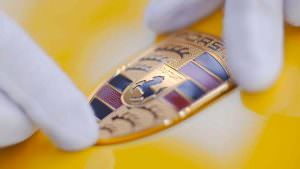 Наклейка значка Porsche 911 Turbo