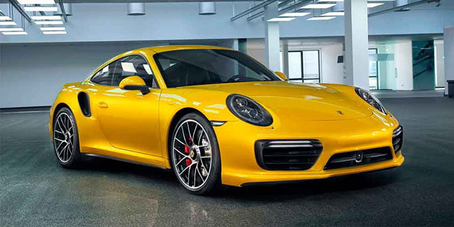 Porsche 911 Turbo добавили желтый цвет за $11 580 | фото