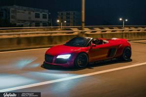 Тюнинг Audi R8 Spyder в обвесе Liberty Walk