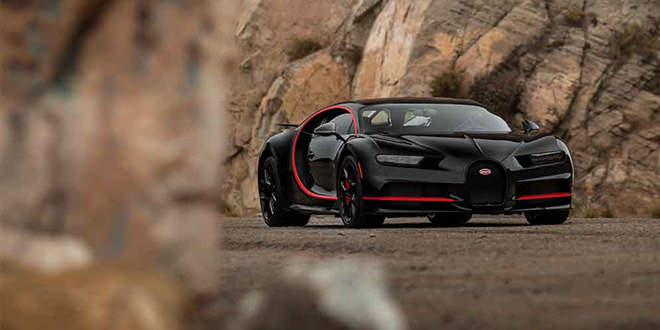 Bugatti Chiron в стиле бэтмобиля продают за $3,8 млн | фото