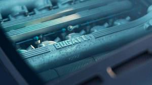 Двигатель 3,5-литра V12 на 550-сил Bugatti EB110 GT