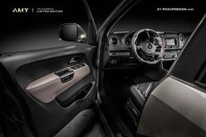 Тюнинг салона Volkswagen Amarok от Pickup Design