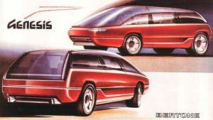 Lamborghini Genesis от Bertone. Прототип 1988 года