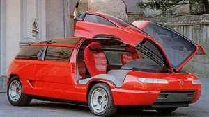 Супер-микроавтобус Lamborghini Genesis от Bertone. 1988 год