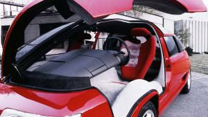 Двери типа крылья-чайки минивэна Lamborghini Genesis