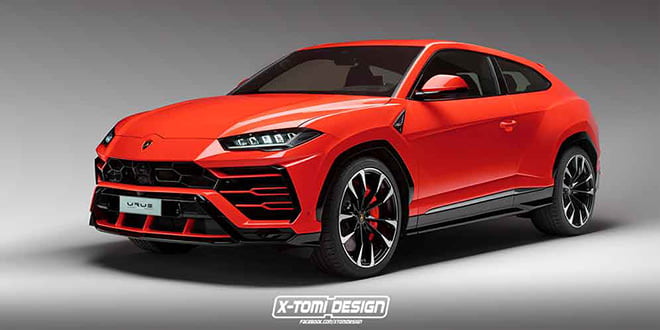 Трёхдверный Lamborghini Urus Coupe от X-Tomi Design | фото