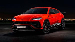 Рендер Lamborghini Urus SV, неофициальный дизайн