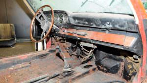 Ужасное состояние салона Porsche 901