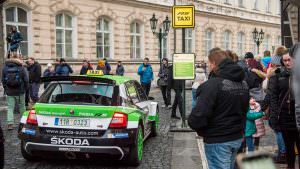 Раллийное такси Skoda Fabia R5 Taxi