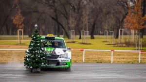 Ралли-такси Skoda Fabia R5: скоростная доставка пассажиров