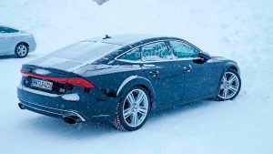 Зимние испытания Audi RS7 Sportback второго поколения