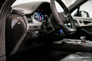 Фото салона Audi SQ7 от ABT Sportsline и Vossen Wheels