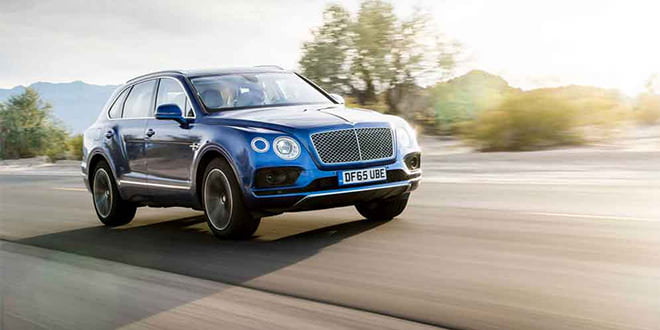 Bentley Bentayga нацелился установить рекорд горы Пайкс-Пик