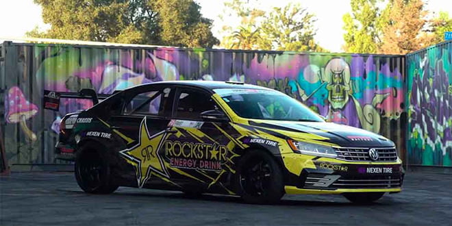 Таннер Фауст показал VW Passat для дрифта в действии | видео