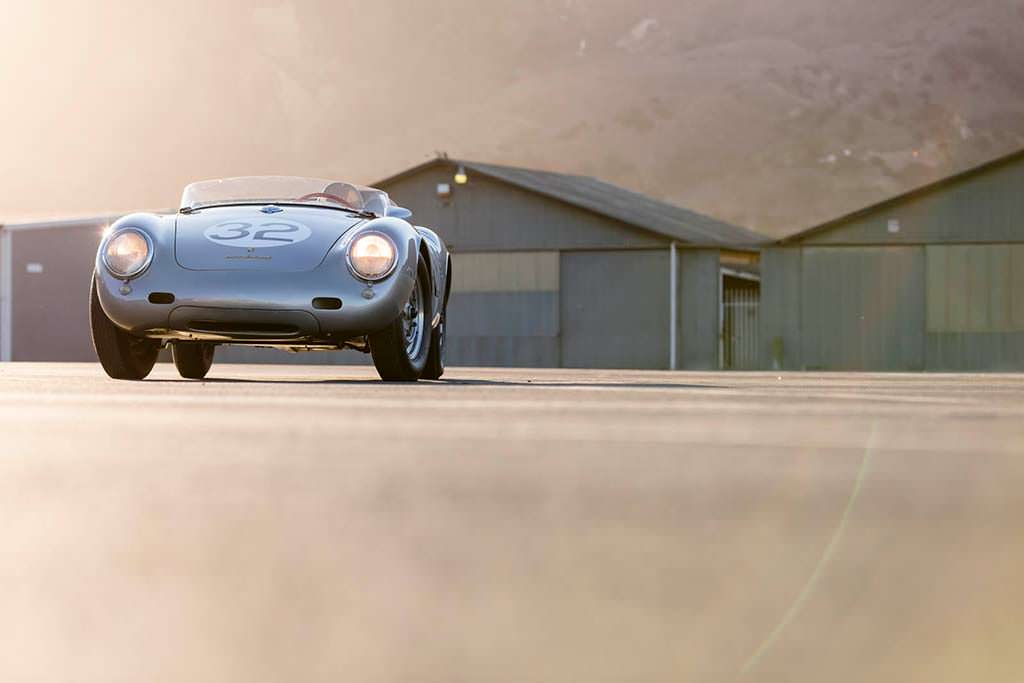 Классическая Porsche 550A Spyder 1958 года выпуска