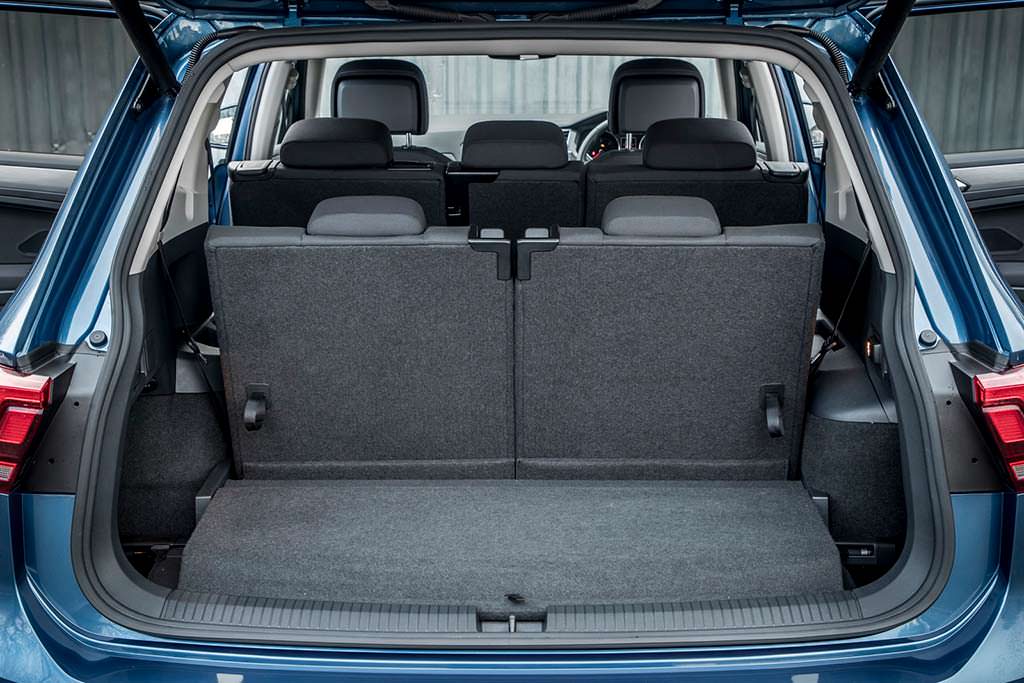 Конфигурации багажника Volkswagen Tiguan Allspace