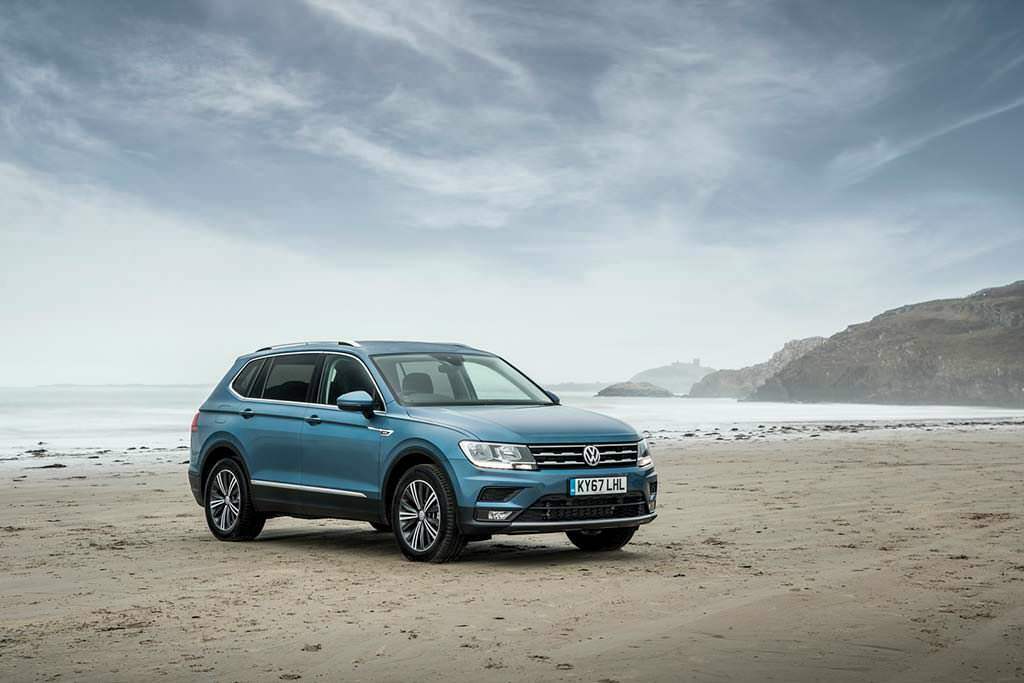 Семиместный Volkswagen Tiguan Allspace 2018