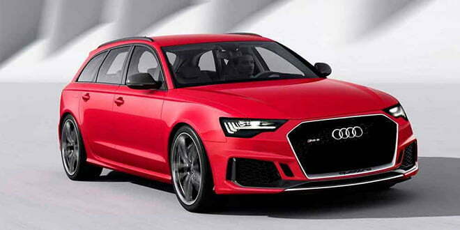 Новая Audi RS6 Avant на основе шпионских фото