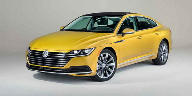 Volkswagen Arteon приходит в США как модель 2019 года