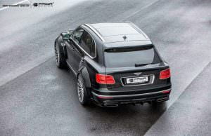 Bentley Bentayga в широком обвесе кузова PDXR от Prior Design