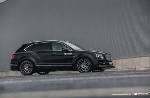 Чёрный Bentley Bentayga. Тюнинг от Prior Design