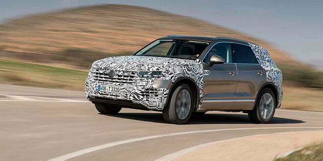Новый VW Touareg отправился из Братиславы в Пекин на премьеру