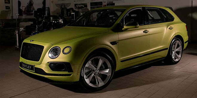 Показан Bentley Bentayga, который покорит Пайкс-Пик | фото