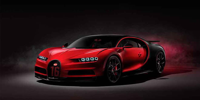 Самый быстрый Bugatti Chiron Sport показали в Женеве | фото