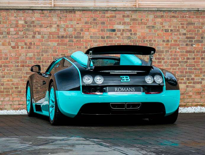 Уникальный Bugatti Veyron Tiffany Edition