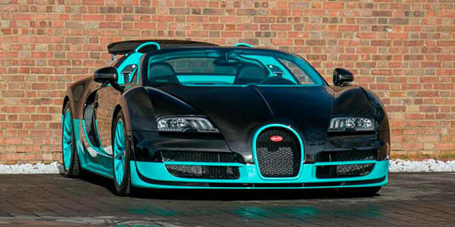 Продан единственный Bugatti Veyron Tiffany Edition | фото