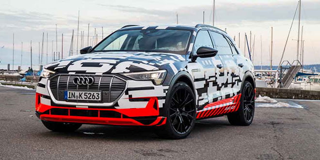 Известна цена Audi E-Tron. В Германии от €80 000