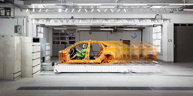 Volkswagen будет проводить краш-тесты на скорости 100 км/ч